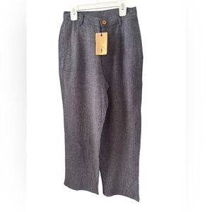 Knot Sisters Charcoal Gray Trousers
